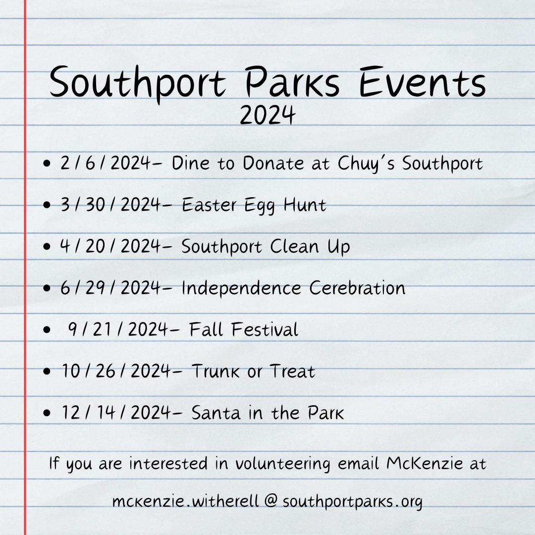 Upd Southport Park events A