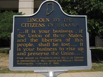 Lincoln to the Citizens of Indiana