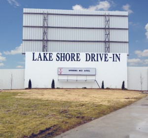 The Lake shore Drive-In, Monticello, opens for its 65th years in April, 2014.