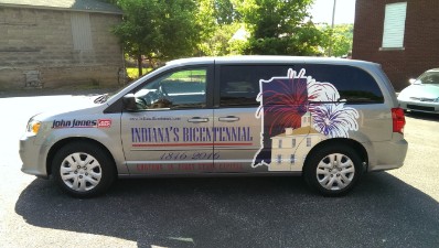 Harrison County Bicentennial Van