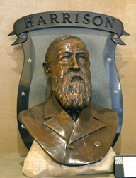 Benjamin Harrison Bust