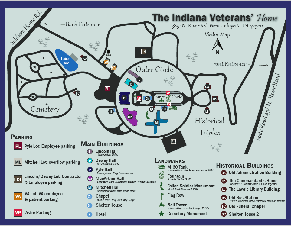 IVH Campus Map 2018