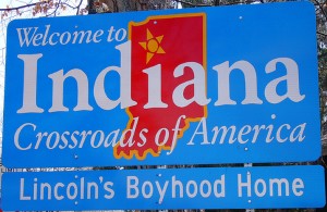 Indiana Sign