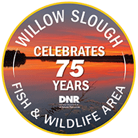 Willow Slough celebrates 75 years logo