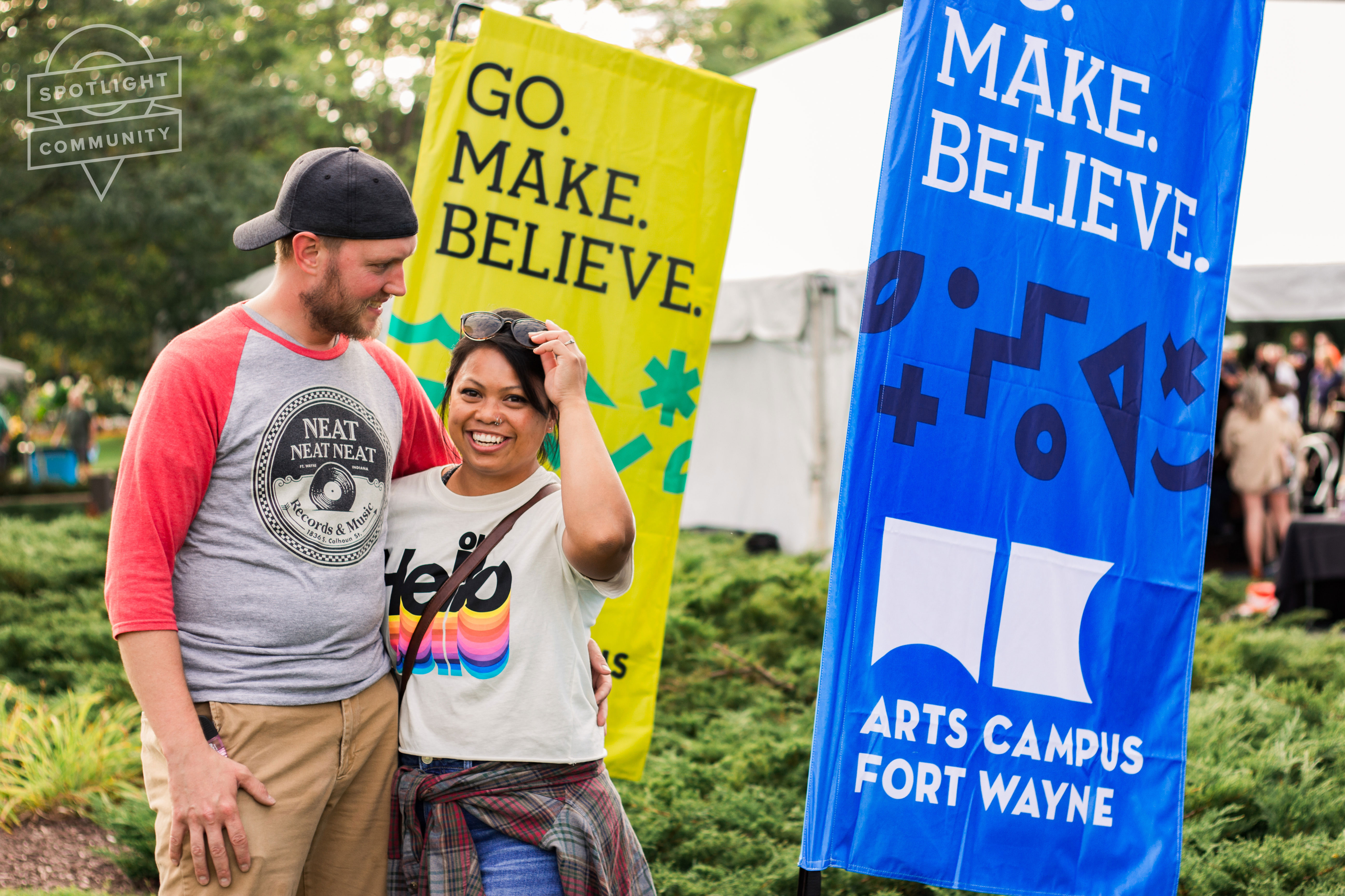 arts campus fort wayne banners