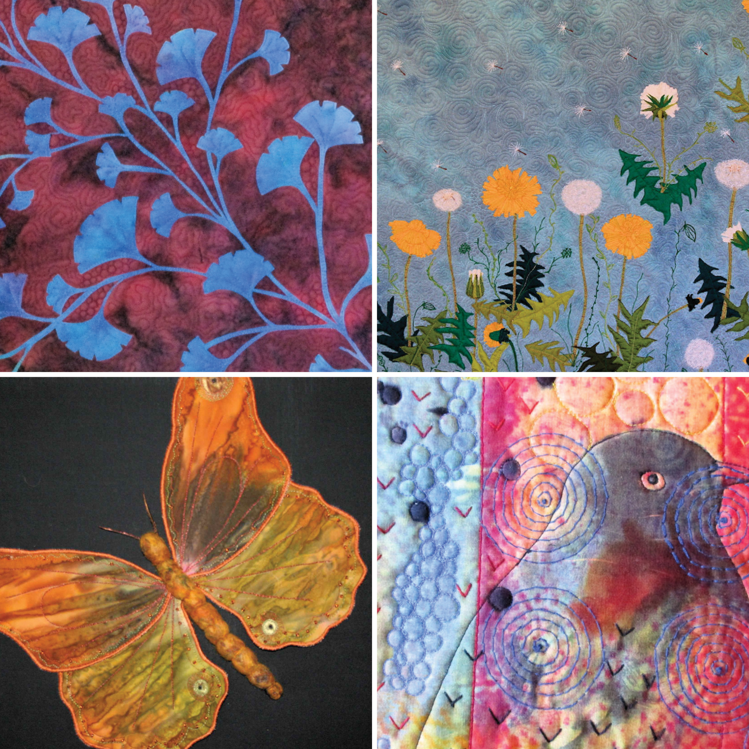 Collage of nature themed pieces