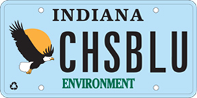 Indiana Environment license plate