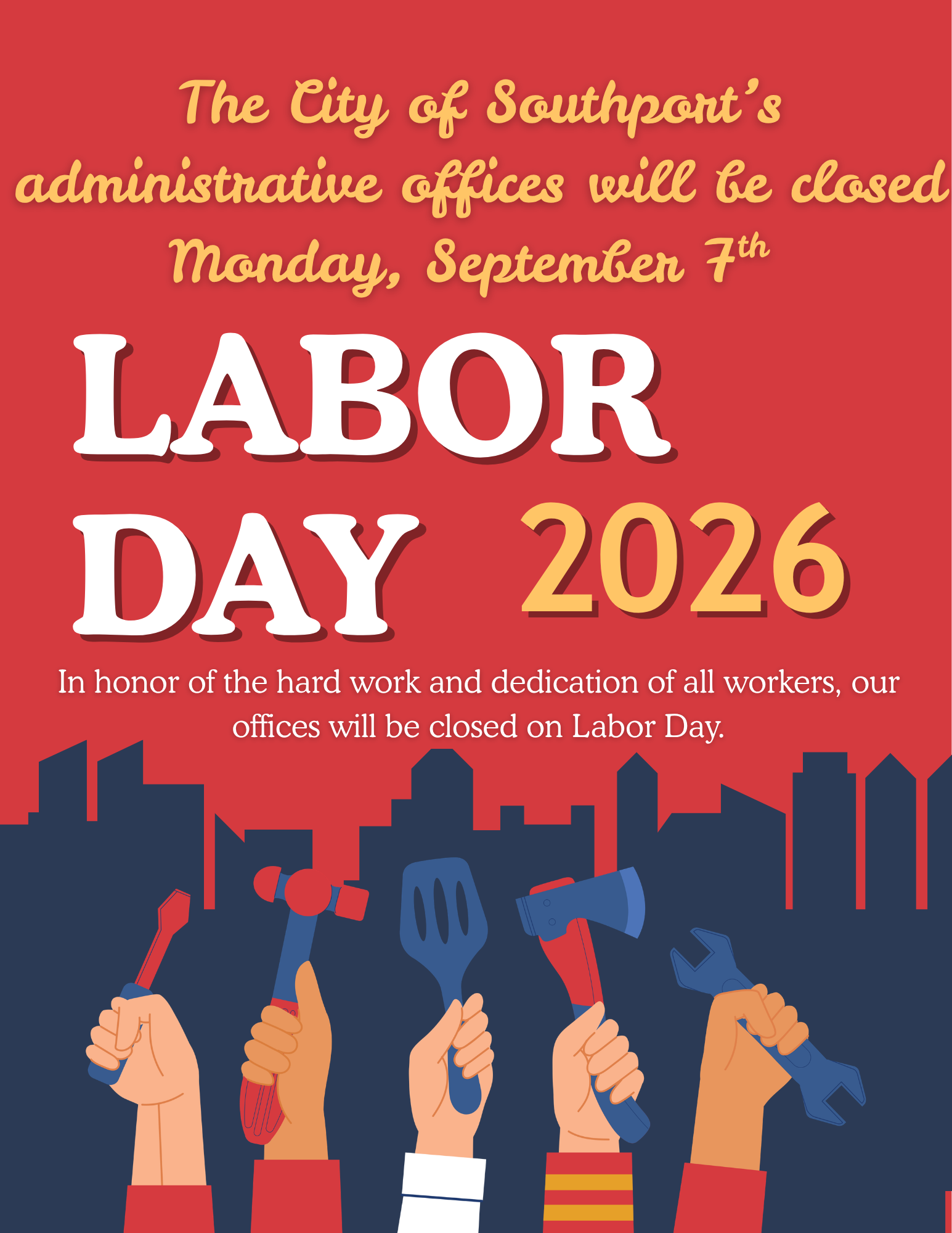 office closed labor day