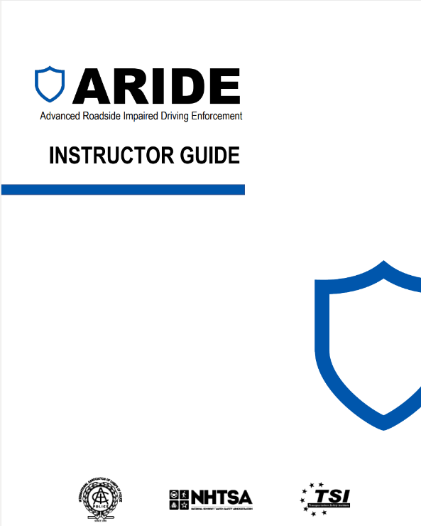 ARIDE Instructor Guide