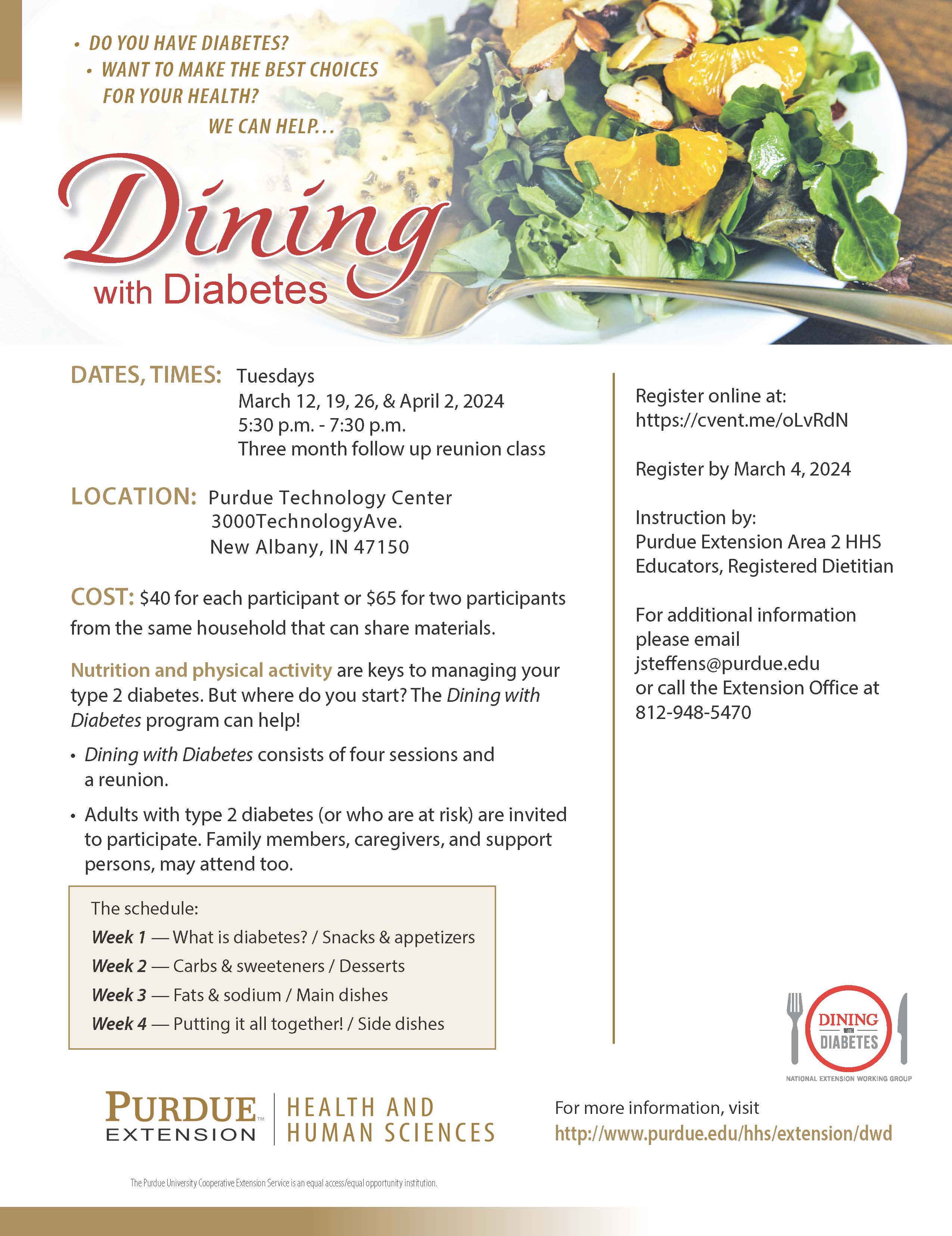Dining with Diabetes 2024