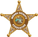 Indiana Sheriffs' Association logo.