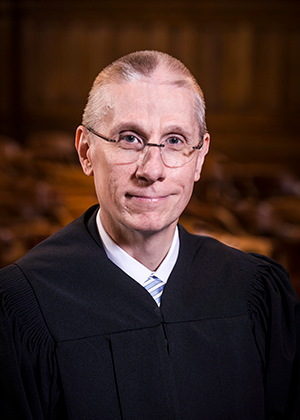 Photo of Justice Geoffrey Slaughter
