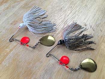 Colorado blades spinner baits