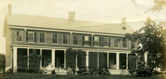 Noncommissioned Officers Quarters, circa 1910. Noncommissioned Officers Quarters, circa 1910.