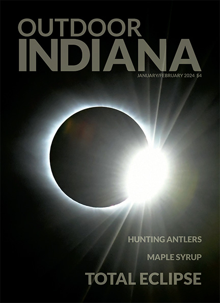 The 2017 total solar eclipse over Kentucky. On April 8, the afternoon sky over much of Indiana will look similar.  