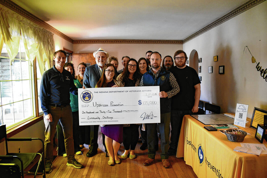Presenting a check to a coalition