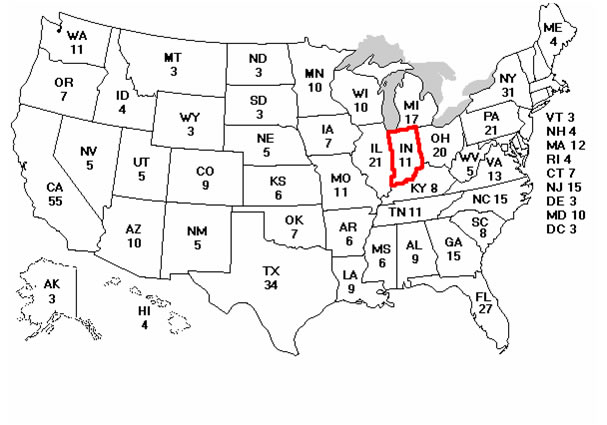 Electoral College Map