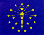 State of Indiana Flag