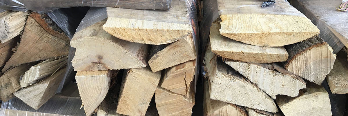 stacked firewood