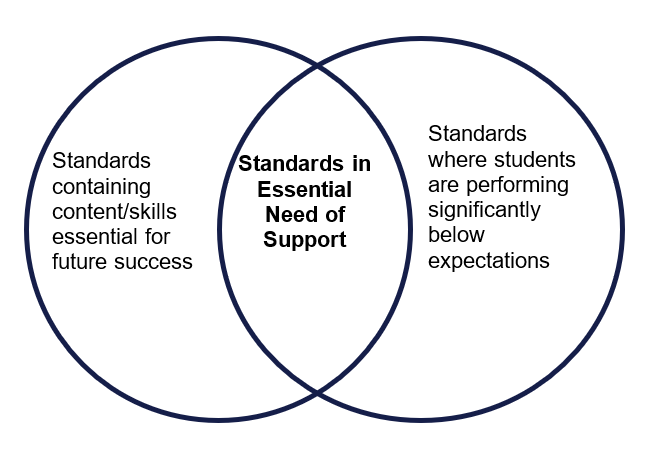 Standards in Essential Need of Support Standards in Essential Need of Support