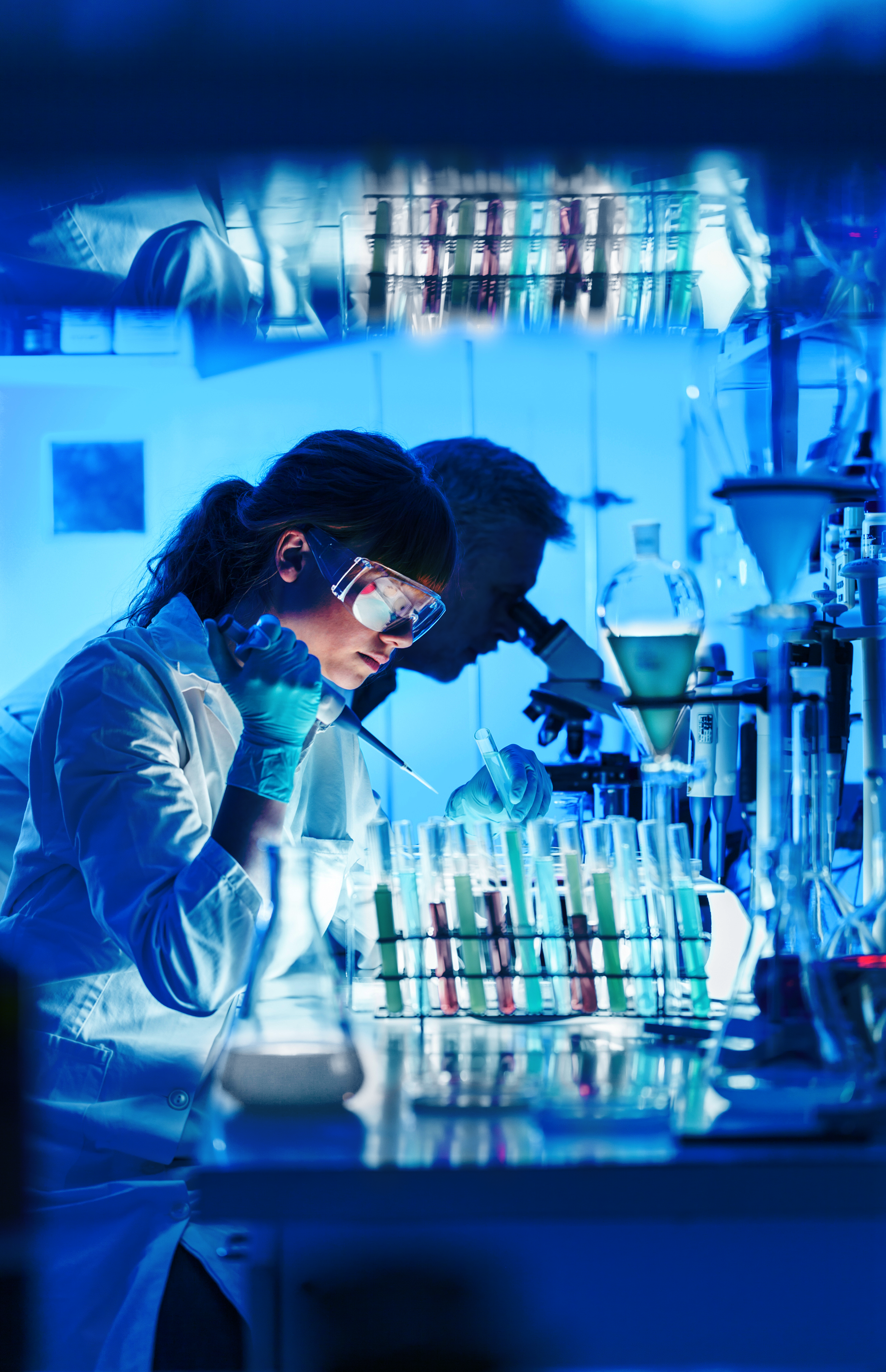 Woman chemist