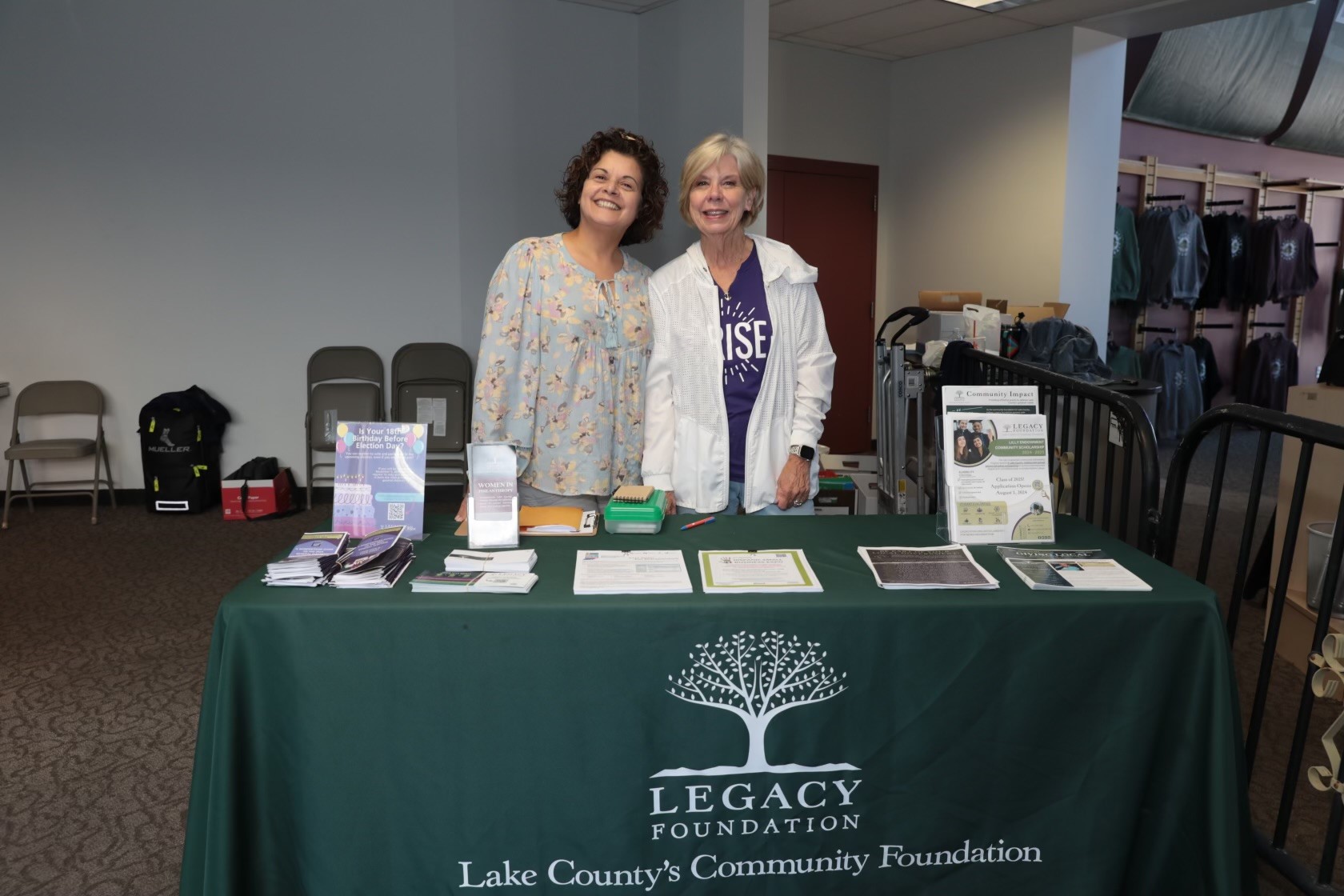 Partners and vendors at the event