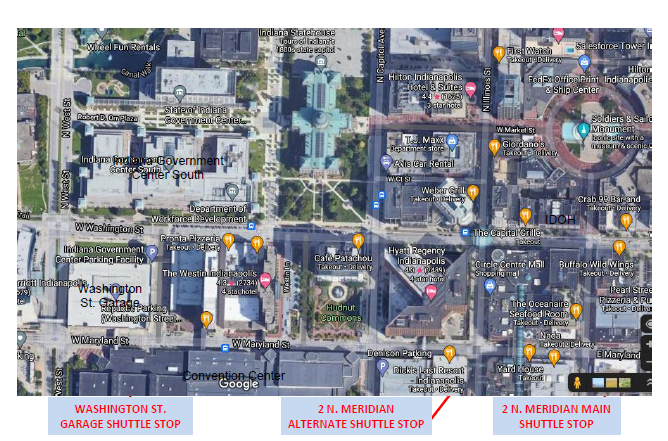 shuttle map