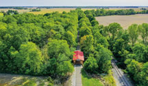 The Sweetser Switch Trail, shown in Grant County west of Marion, is part of the Great American Rail-Trail. 