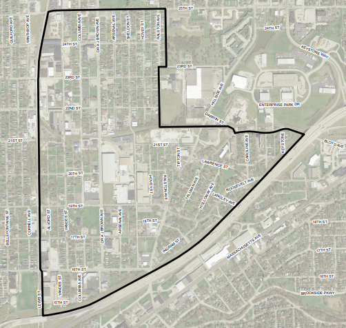 Image Map of American Lead Environmental Advisory Area