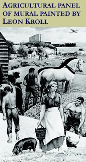 Agricultrual Panel of Mural Printed by Leon Kroll