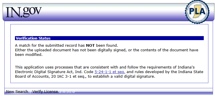Invalid