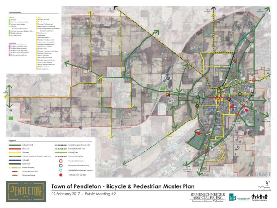 Pendleton map