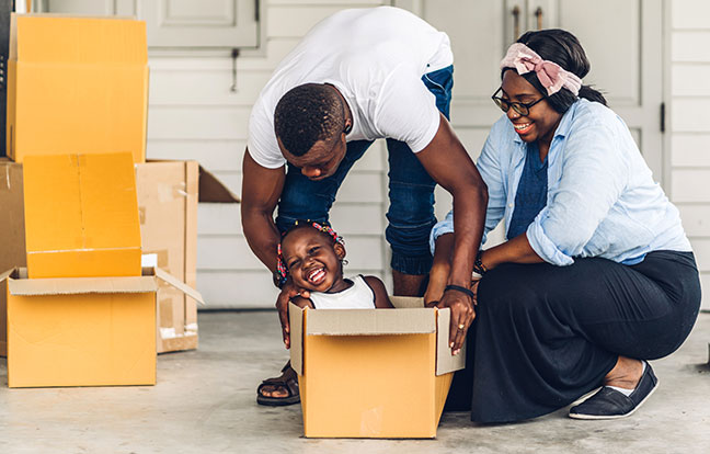 Family Moving In