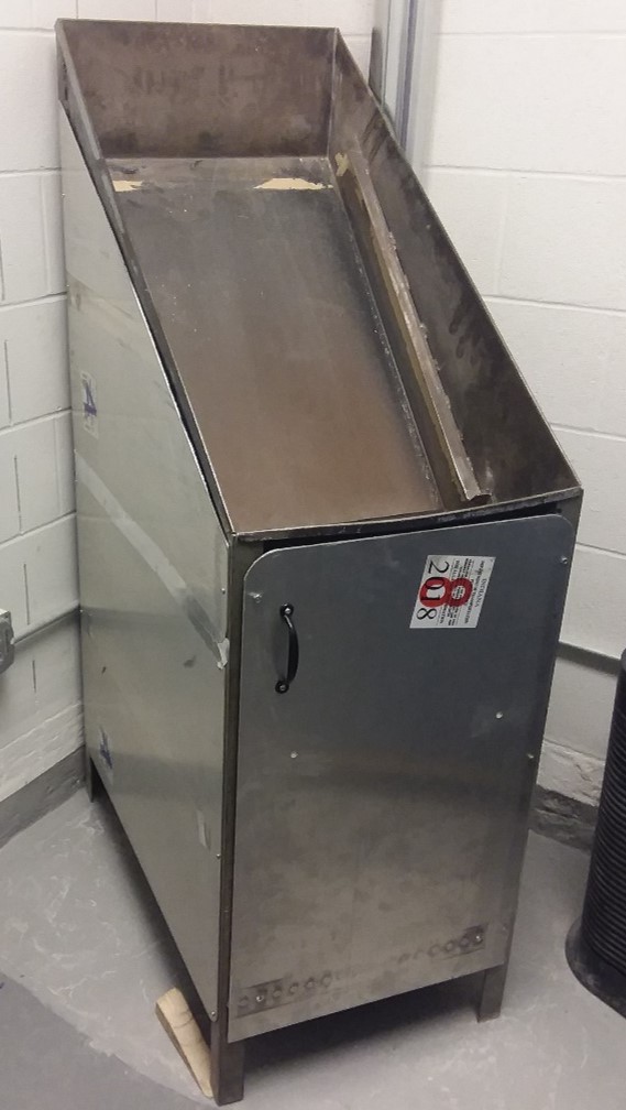Dump Station Enclosure while Closed