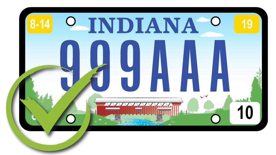 Legal License Plate Frame