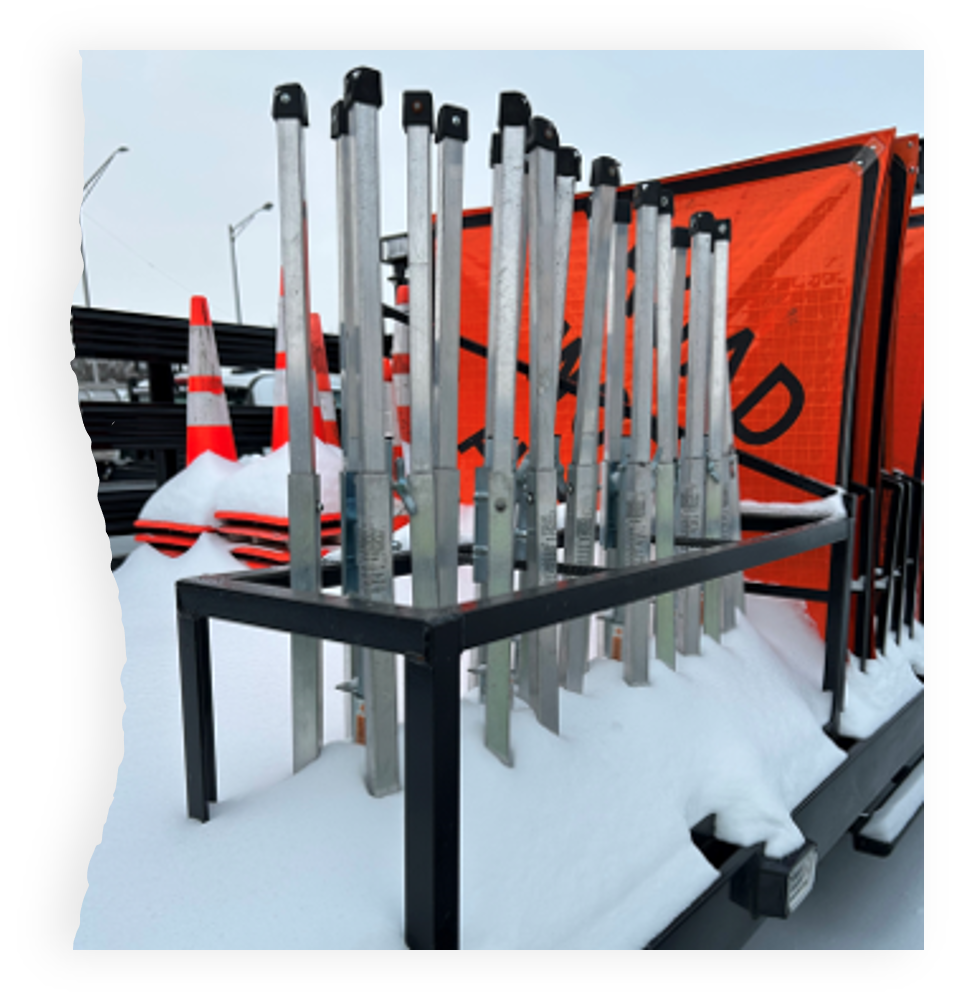Mobile Sign Holder