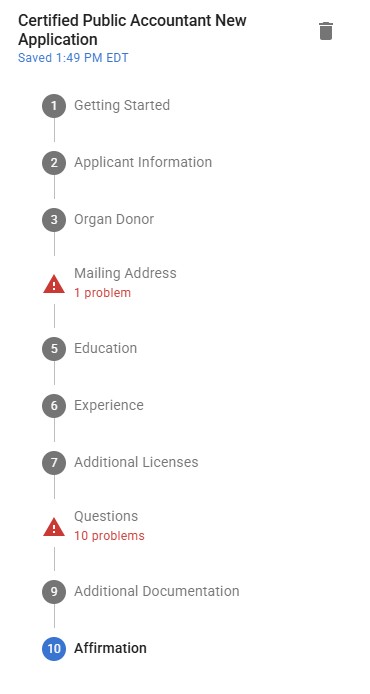 Incomplete App