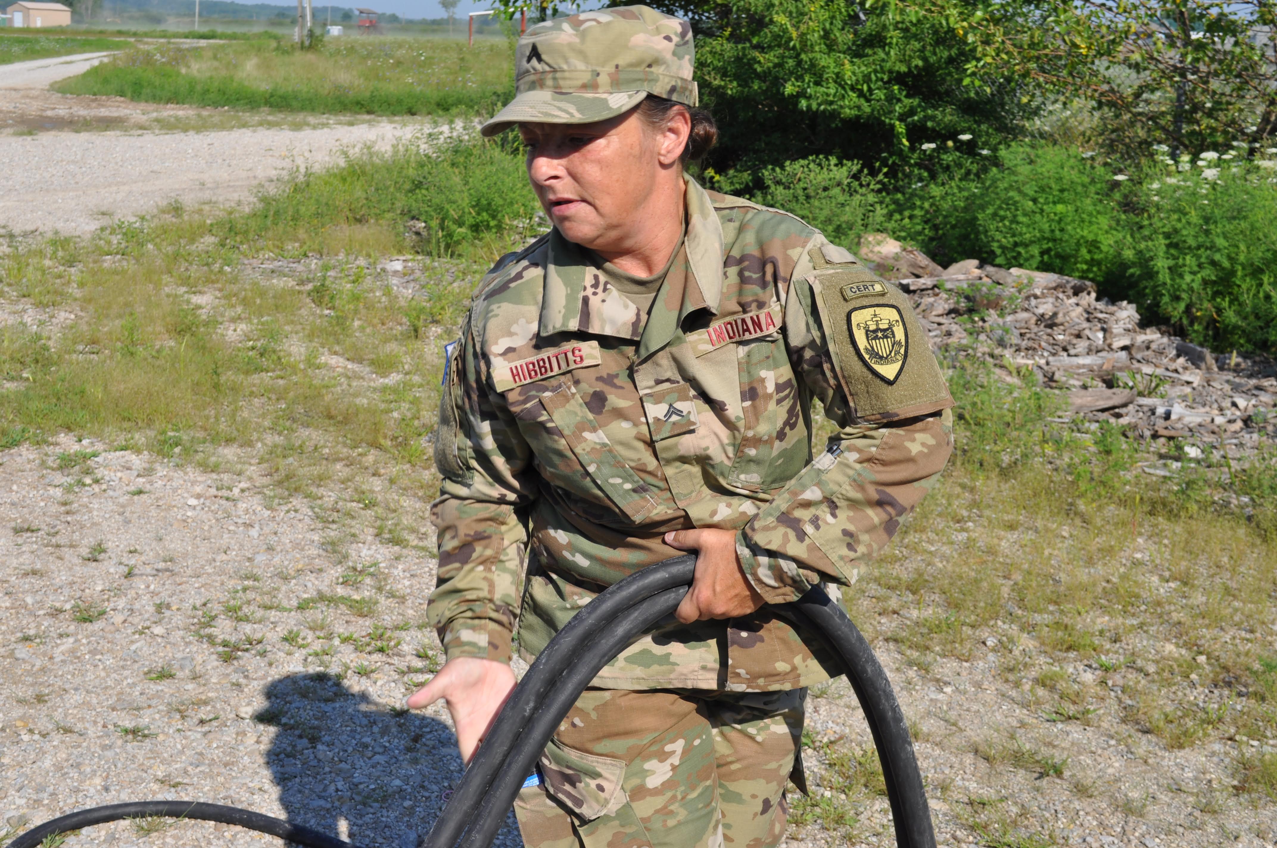 IGR Soldier in the field