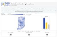 influenza data dashboard