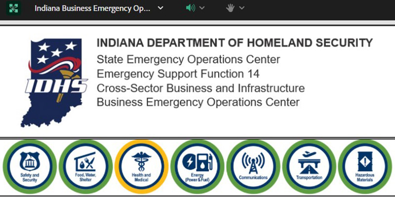 Business EOC dashboard