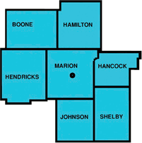 District 52 Counties