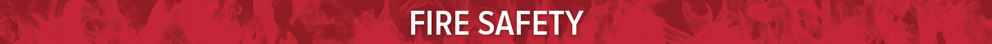 Fire safety section banner