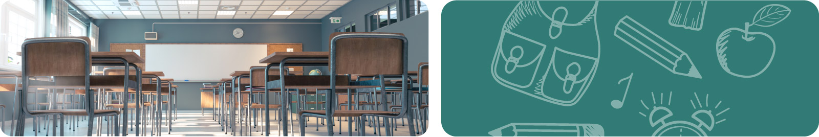 empty classroom