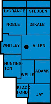 District 22 Counties