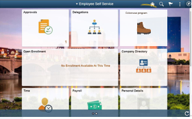 Outerwear Budget on PeopleSoft
