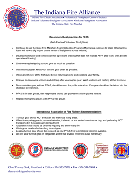 PFAS Recommendations document