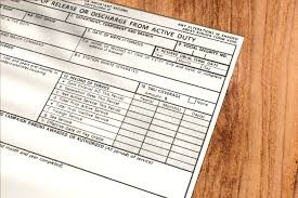 DD214 Form Image