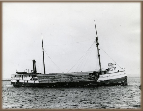 ship in water