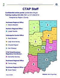 CTAP Staff Map