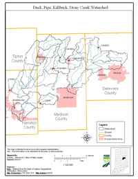Duck Creek, Pipe Creek, Killbuck Creek, Stony Creek Watershed